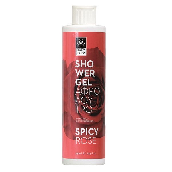 Bodyfarm Gel de Dus cu Spicy Rose 250ml
