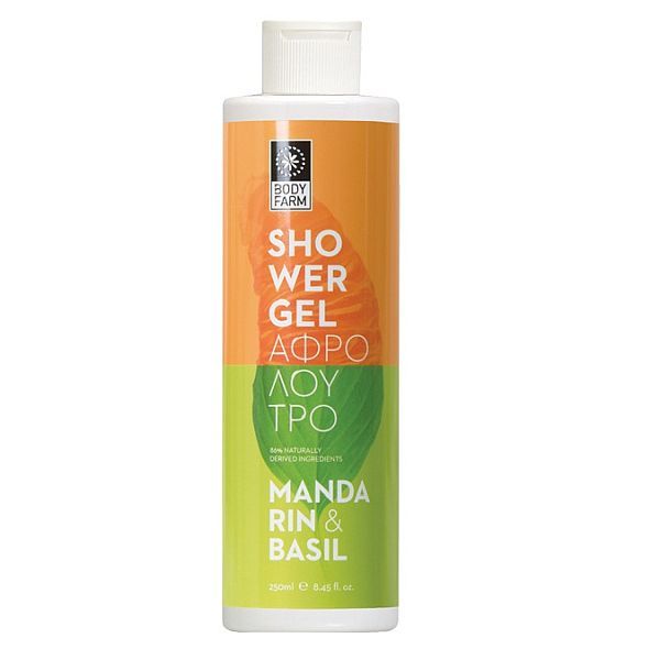 Bodyfarm Gel de Dus cu Mandarina si Busuioc 250ml