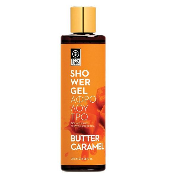 Bodyfarm Gel de Dus Unt Caramel 250ml