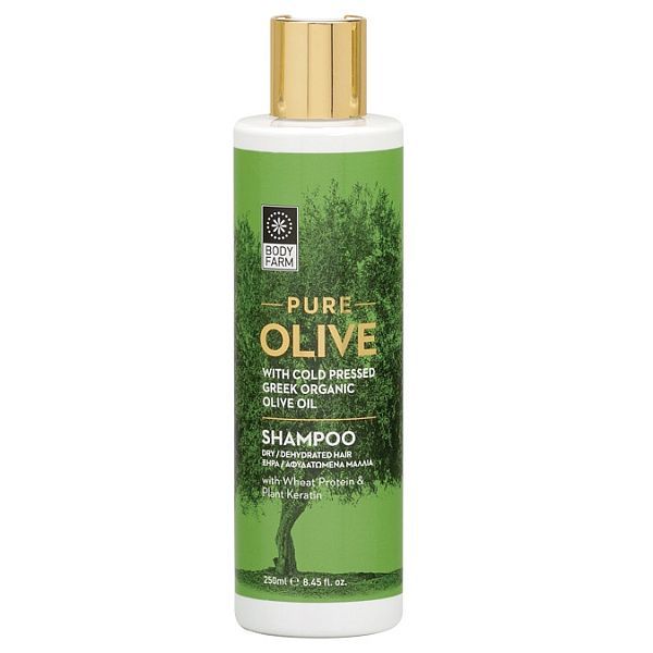 Bodyfarm Sampon Pure Olive pentru Par Uscat 250ml
