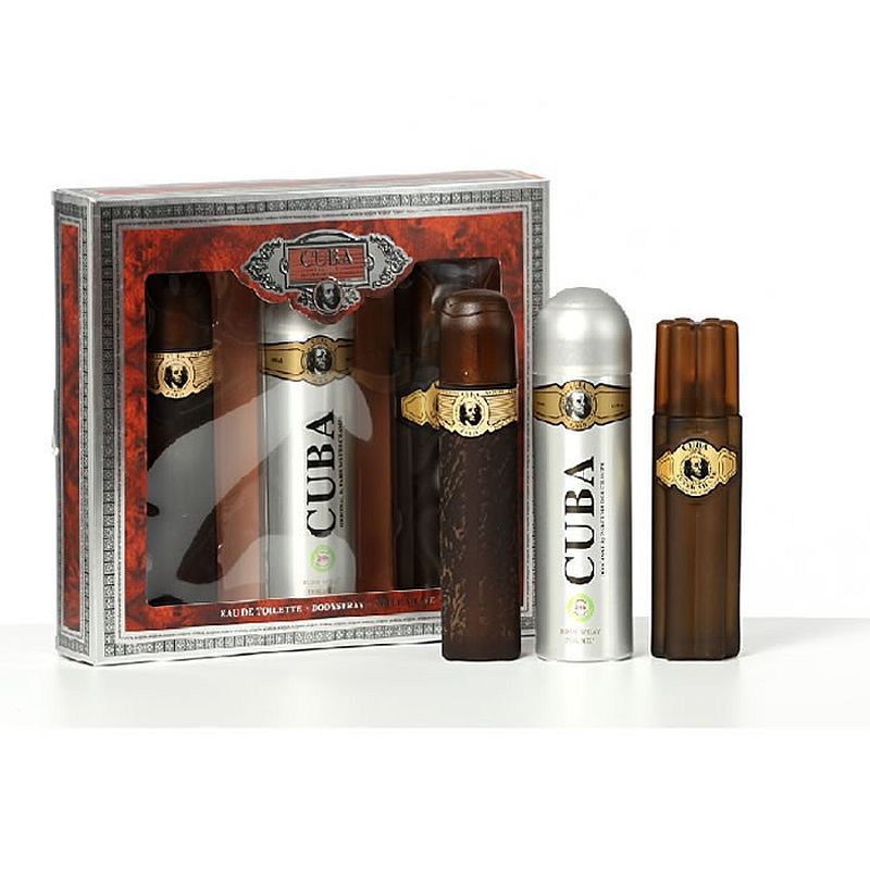 Cuba Gold Set (Apa de Toaleta 100ml + Aftershave Balsam 100ml + Spray de Corp 200ml)