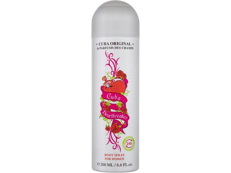 Cuba Heartbreaker Body Spray 200ml