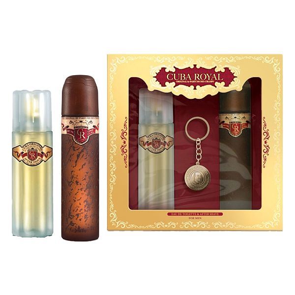Cuba Royal Set (Apa de Toaleta 100ml + Lotiune dupa Ras 100ml + Breloc)