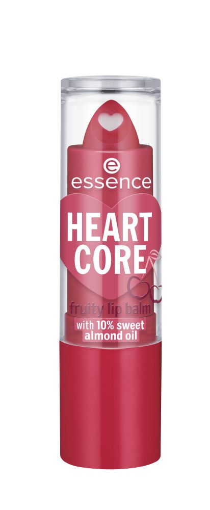 Essence Balsam de Buze Heart Core Fruity Lip Balm 01 Cherry 3g