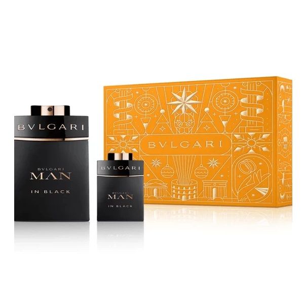 Bvlgari Man In Black Set (Apa de Parfum 100ml + Apa de Parfum 15ml)