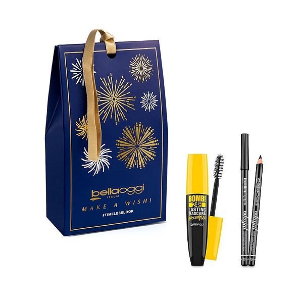Bellaoggi Set Machiaj Make a Wish Kit Mini BombLook (Mascara Bomb 24H + Midnight Eyeliner 001 Black)