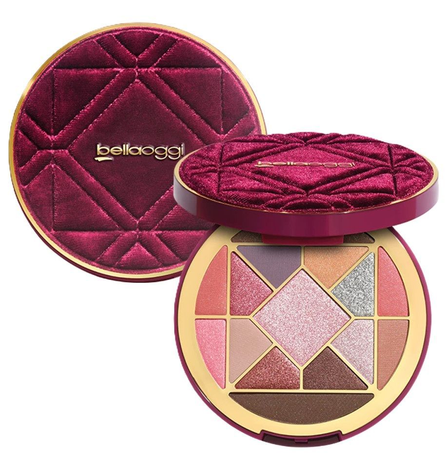 Bellaoggi Set Machiaj COFANETTO Imeprial Green (16 Farduri + Iluminator + 2 Pudre + 2 Farduri de Obraz)