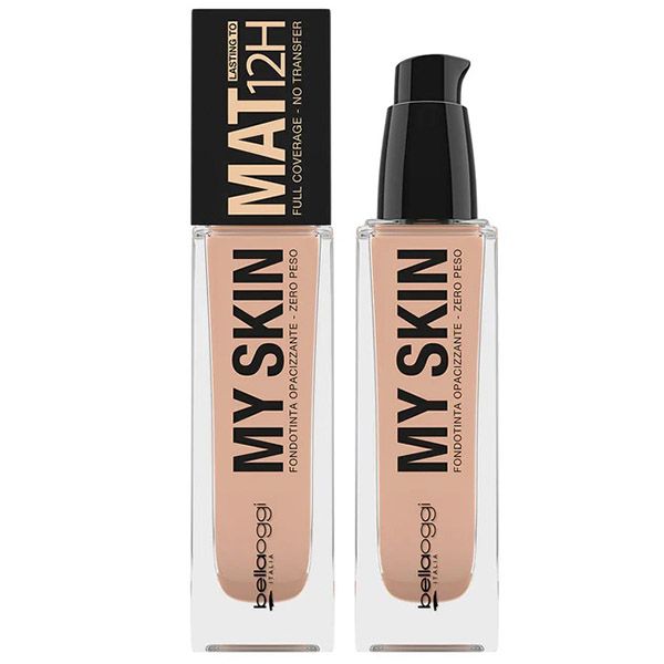 Bellaoggi Fond de Ten My Skin Mat 12H 02 Neutral Rosy 30ml