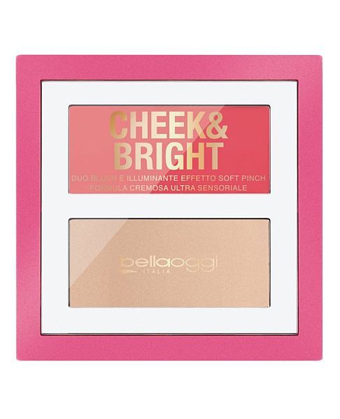 Bellaoggi Blush&Illuminate Face Palette Cheek and Bright 001 Pink Shy