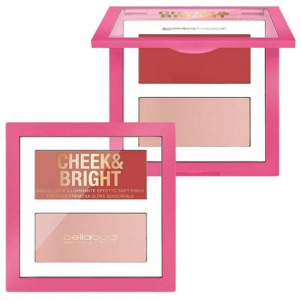 Bellaoggi Blush&Illuminate Face Palette Cheek and Bright 03 Posh Rose
