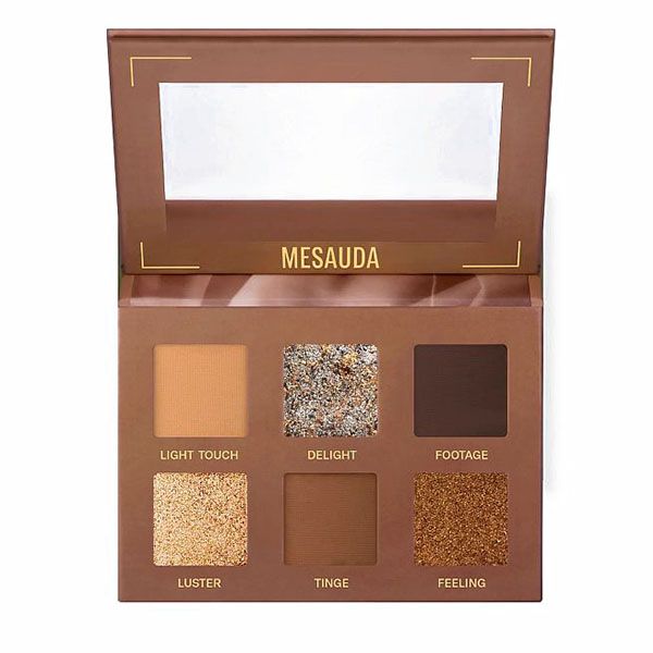 Mesauda Bare Harmony Paleta de farduri 203 Cool Bronze 6x1g