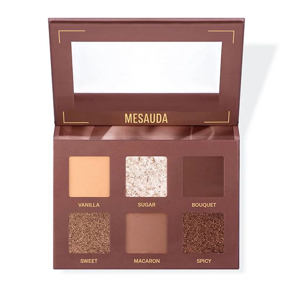 Mesauda Bare Harmony Paleta de farduri 204 Delicious Rose 6x1g