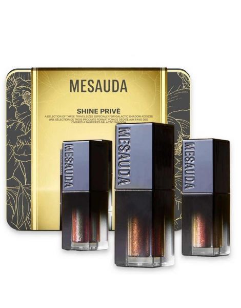 Mesauda Set Shine Prive (Fard de ochi Galactic Shadow 104 Eclipse 3ml + 105 Another World 3ml + 108 Andromeda 3ml)