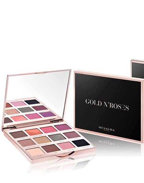 Mesauda Paleta Fard de Ochi Eyeshadow Palette Gold'N Roses 12x1.2g