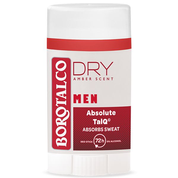Borotalco Men Deodorant Stick Dry Amber 40ml