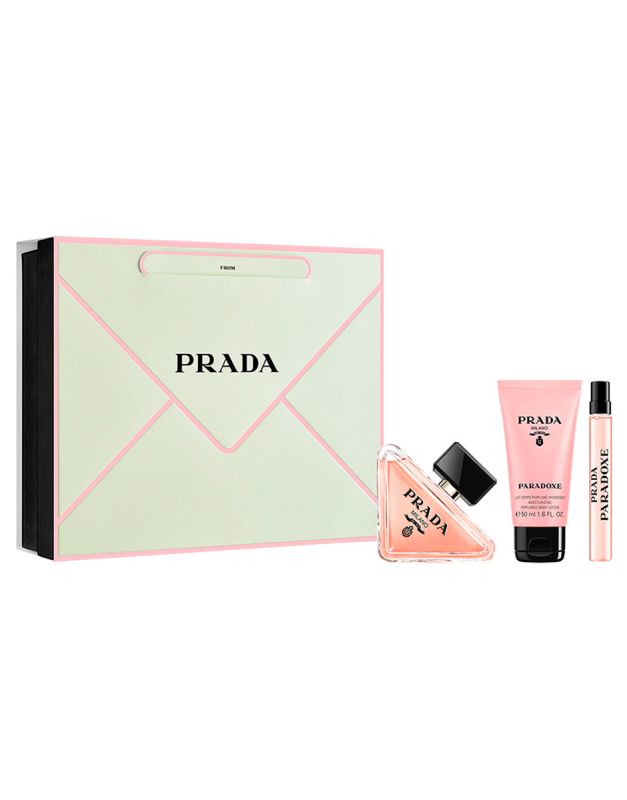 Prada Paradoxe Set (Apa de Parfum 90ml + Apa de Parfum 10ml + Lotiune de Corp 50ml)