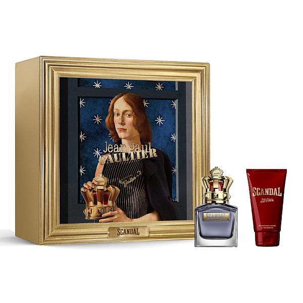 Jean Paul Gaultier Scandal Pour Homme Set (Apa de Toaleta 50ml + Gel de Dus 75ml)