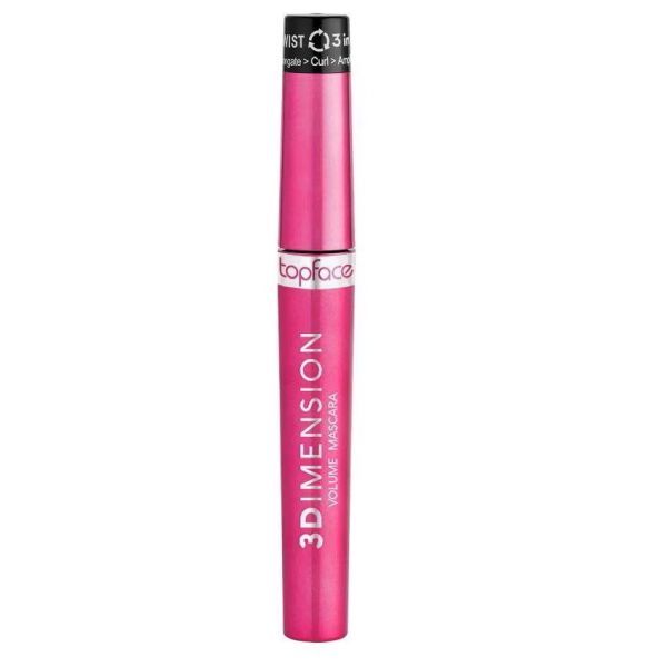 Topface Mascara 3D Dimension Volume Black 8ml 