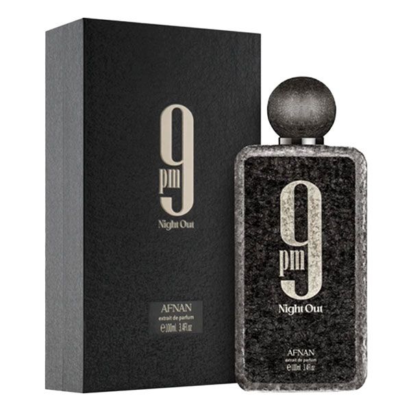 Afnan 9PM Night Out Apa de Parfum pentru Barbati 100ml ambalaj