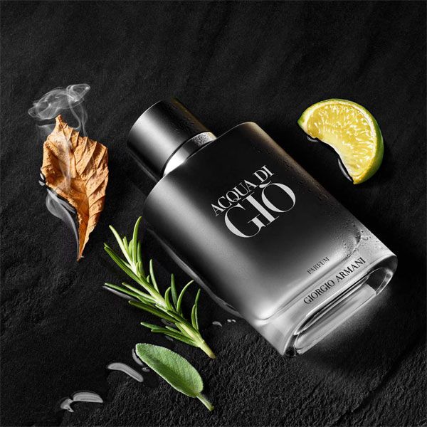 Armani Acqua Di Gio Parfum Reincarcabil pentru Barbati Note Olfactive