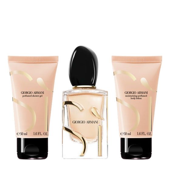 Armani Si Set (Apa de parfum 50ml + Lotiune Corp 50ml + Gel de Dus 50ml) pentru femei