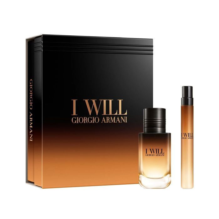 Armani I Will Set (Apa de Parfum 60ml + Apa de Parfum 10ml) - Set cadou barbati 
