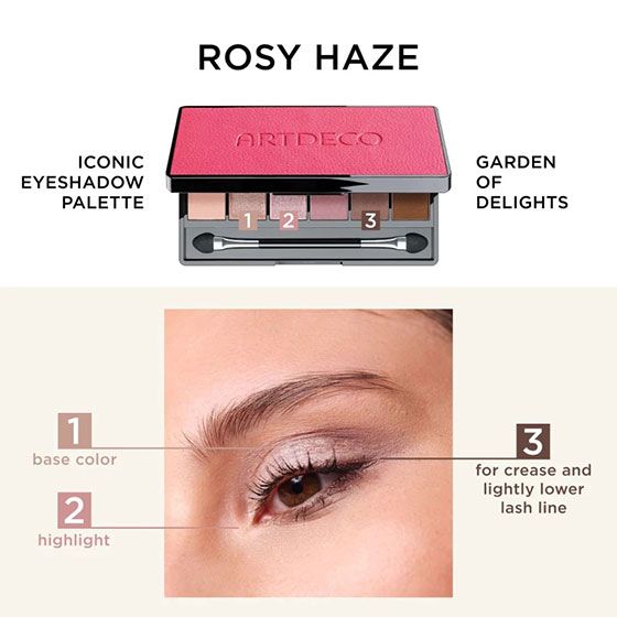 Artdeco Paleta de Farduri Iconic Eyeshadow Palette 02 Garden of Delights 3