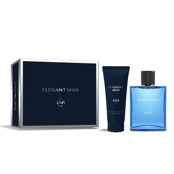 Axis Elegant Man Set (Apa de Toaleta 100ml + Gel de Dus 100ml) detalii set
