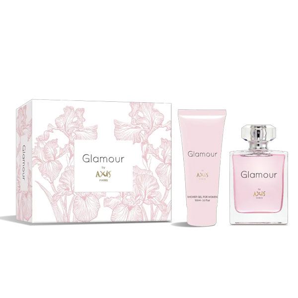Axis Glamour Pour Femme Set (Apa de Parfum 100ml + Gel de Dus 100ml) detalii set