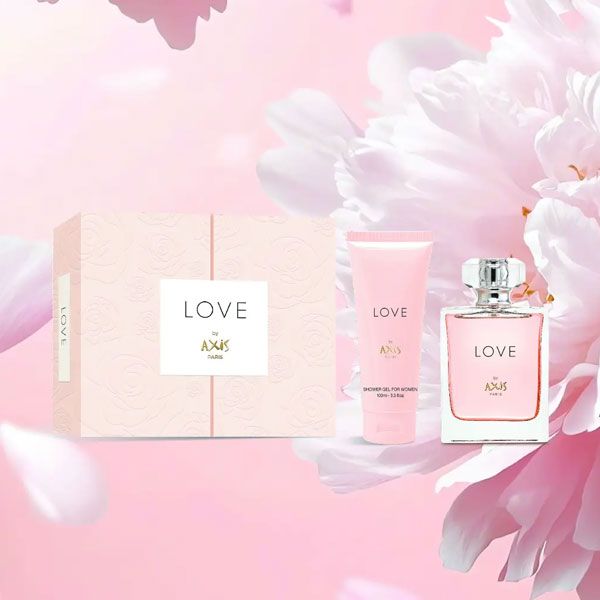 Axis Love Pour Femme Set (Apa de Parfum 100ml + Gel de Dus 100ml) detalii set