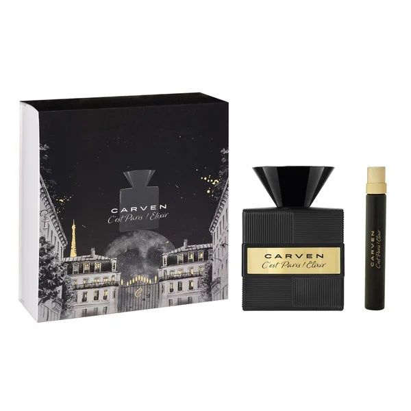 Carven C'Est Paris Pour Homme Elixir Set (Apa de Parfum 100ml + Apa de Parfum 10ml)