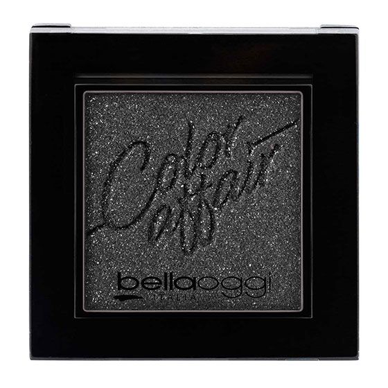 bellaoggi fard de pleoape color affair eyeshadow pearl and shine 012 black lace