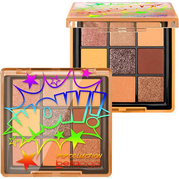8028997990922 Bellaoggi Paleta de Farduri POP Collection 004 Wow Orange