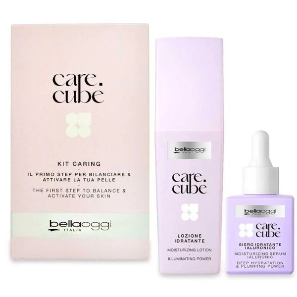 Bellaoggi Care Cube Set Ingrijire Ten Moisturising Kit (Ser hidratant 30ml + Emulsie hidratanta 100ml)