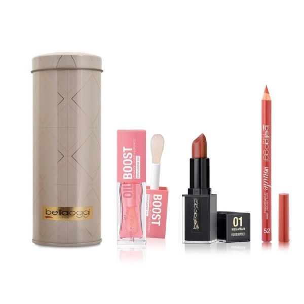 Bellaoggi Set Machiaj Lips on Top (Ruj + Creion de buze + Ulei de buze)