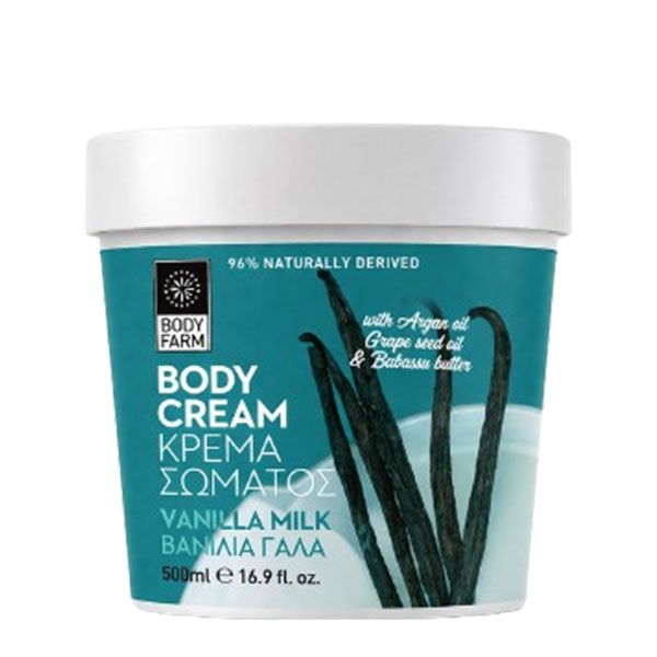 Bodyfarm Crema de Corp cu Lapte de Vanilie 500ml