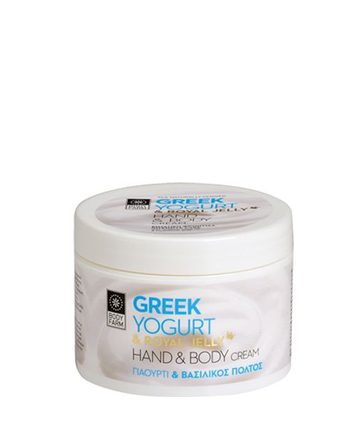 Bodyfarm Crema de Maini si Corp cu Iaurt Grecesc si Laptisor de Matca 200ml
