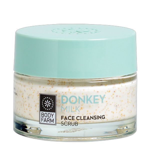 Bodyfarm Crema Exfolianta pentru Ten cu Lapte de Magarita 50ml