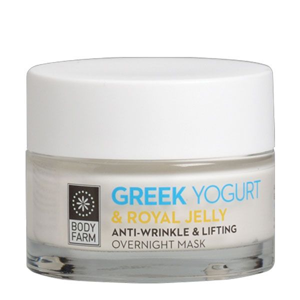 Bodyfarm Masca de Noapte Antirid Iaurt Grecesc 50ml