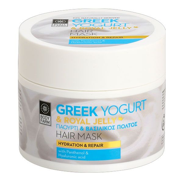 Bodyfarm Masca de Par cu Iaurt Grecesc si Laptisor de Matca 200ml