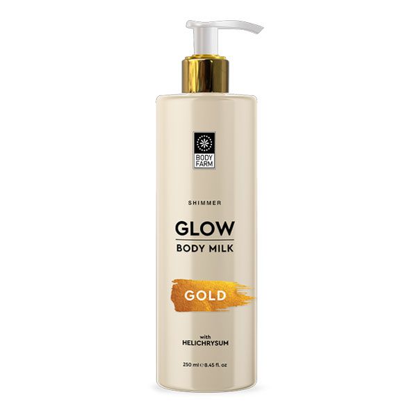 Bodyfarm Shimmer Glow Lotiune de Corp Helichrysum 250ml