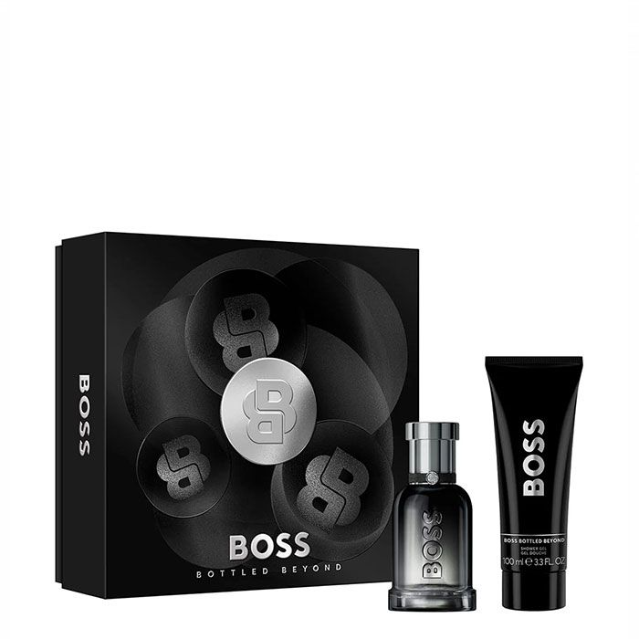 Boss Bottled Beyond Set (Apa de Parfum 100ml + Apa de Parfum 10ml + Gel de Dus 100ml)
