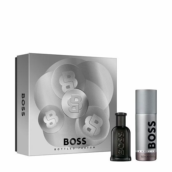 Boss Bottled Parfum Set (Parfum 50ml + Deodorant Spray 150ml)