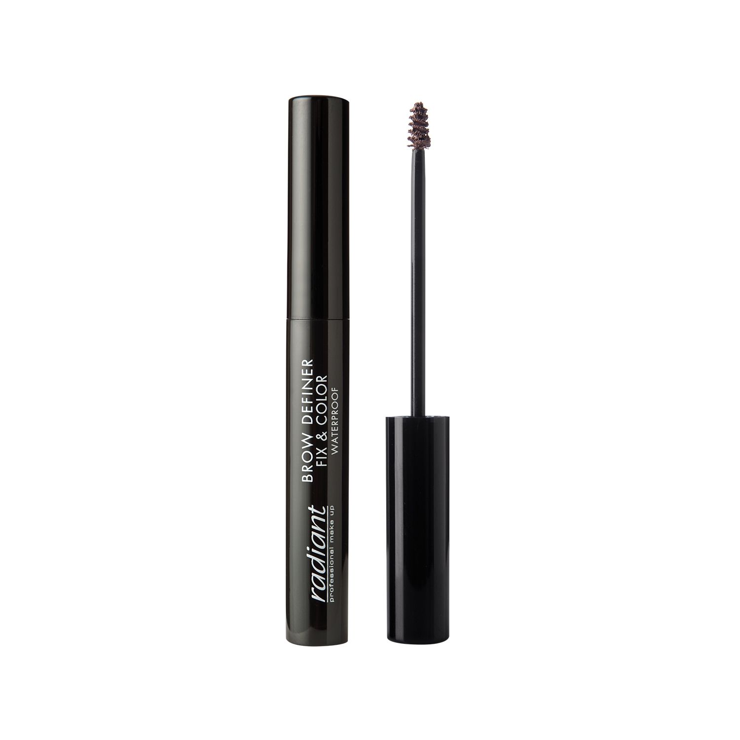 Radiant Mascara Sprancene Eyebrow Definer Fix&Color Waterproof 01A 5ml