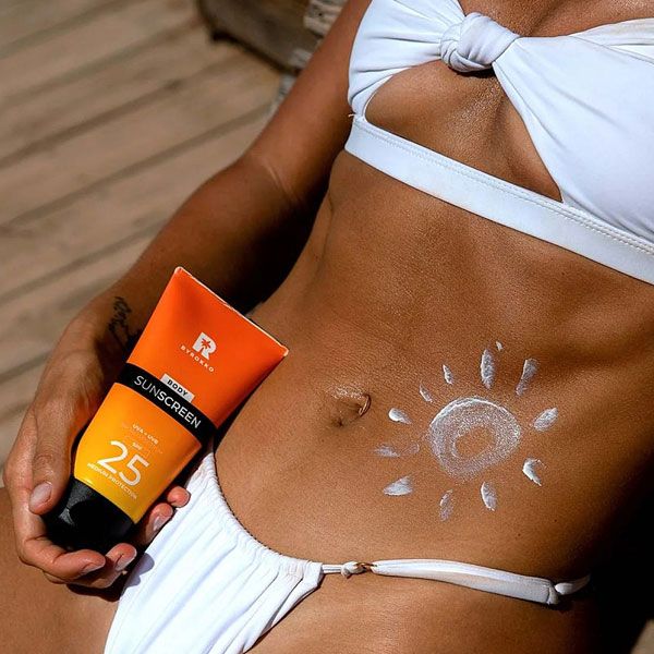 Byrokko Sunscreen Crema de Corp SPF25 150ml prezentare produs