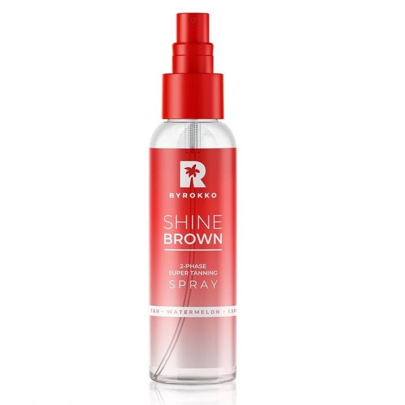Byrokko Spray Bronzant Shine Brown 2-Phase Super Tanning Spray Watermelon 100ml