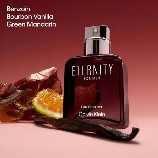 Calvin Klein Eternity For Men Amber Essence Parfum Intense 100ml pentru barbati note olfactive