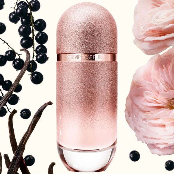 Carolina Herrera 212 Vip Rose Elixir Apa de Parfum 80ml pentru femei note olfactive