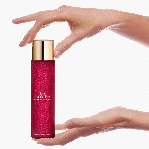 Ulei de corp shimmering Carolina Herrera La Bomba 150ml pentru femei