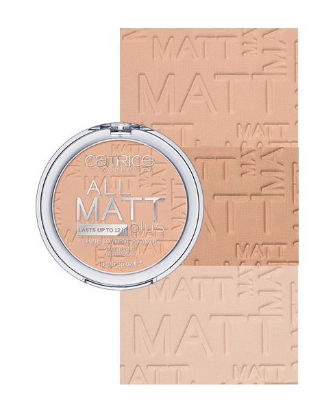 Catrice All Matt Plus Shine Control Pudra Compacta nuante